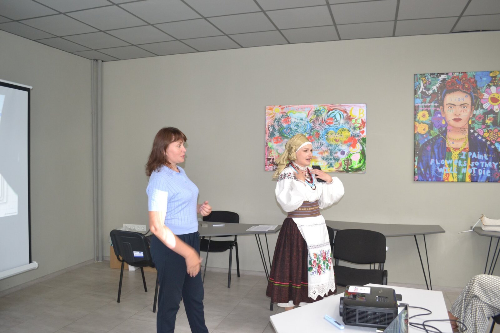 Практична вправа з учасницею